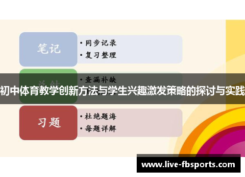 初中体育教学创新方法与学生兴趣激发策略的探讨与实践