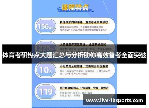 体育考研热点大题汇总与分析助你高效备考全面突破